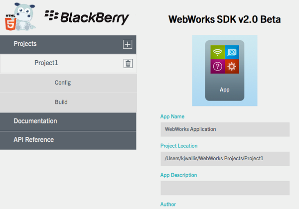 WebWorks SDK v2.0 Beta